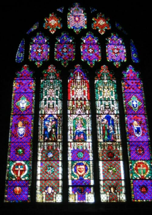 Thompson Glass Company specializing in stained and leaded glass windows for churches